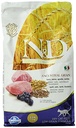 Farmina N&D Natural & Delicious Low Grain Adult Lamb & Blueberry Dry Cat Food 3.3-lb