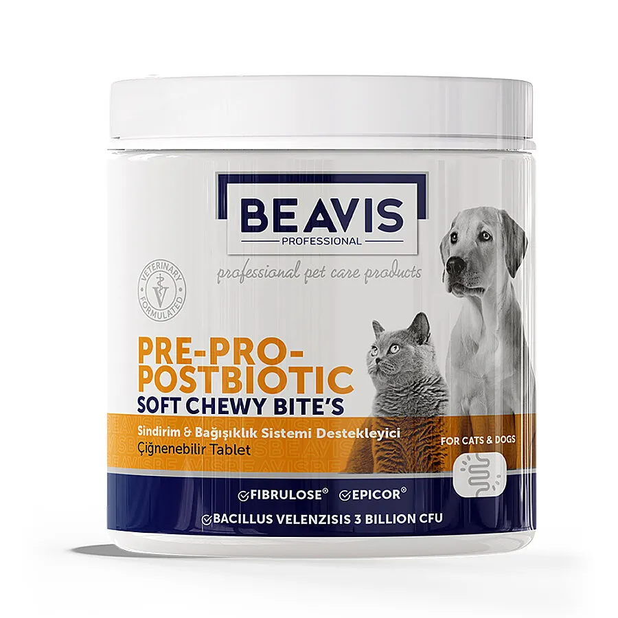 Beavis Pre-Pro-Postbiyotik Çiğnenebilir Tablet 105 gr