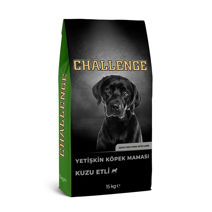 Challenge Kuzu Etli Yetişkin Köpek Maması 15 Kg