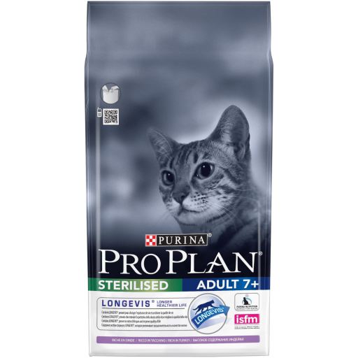 ProPlan Kısırlaştırılmış Hindili +7 Yaşlı Kedi Maması 3 Kg