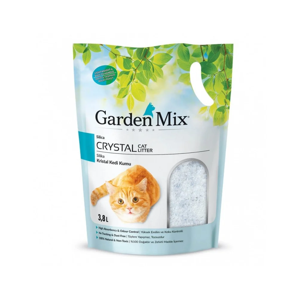 Garden Mix Silika Kedi Kumu 1.4 Kg - 3.8 L
