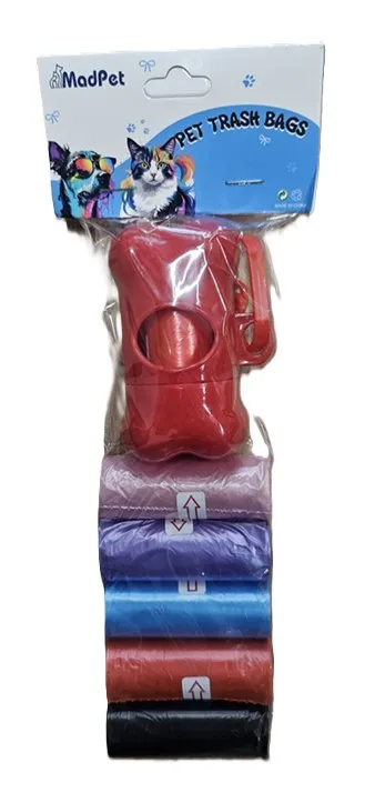 Madpet Taşımalı 5+1 Dışkı Poşeti