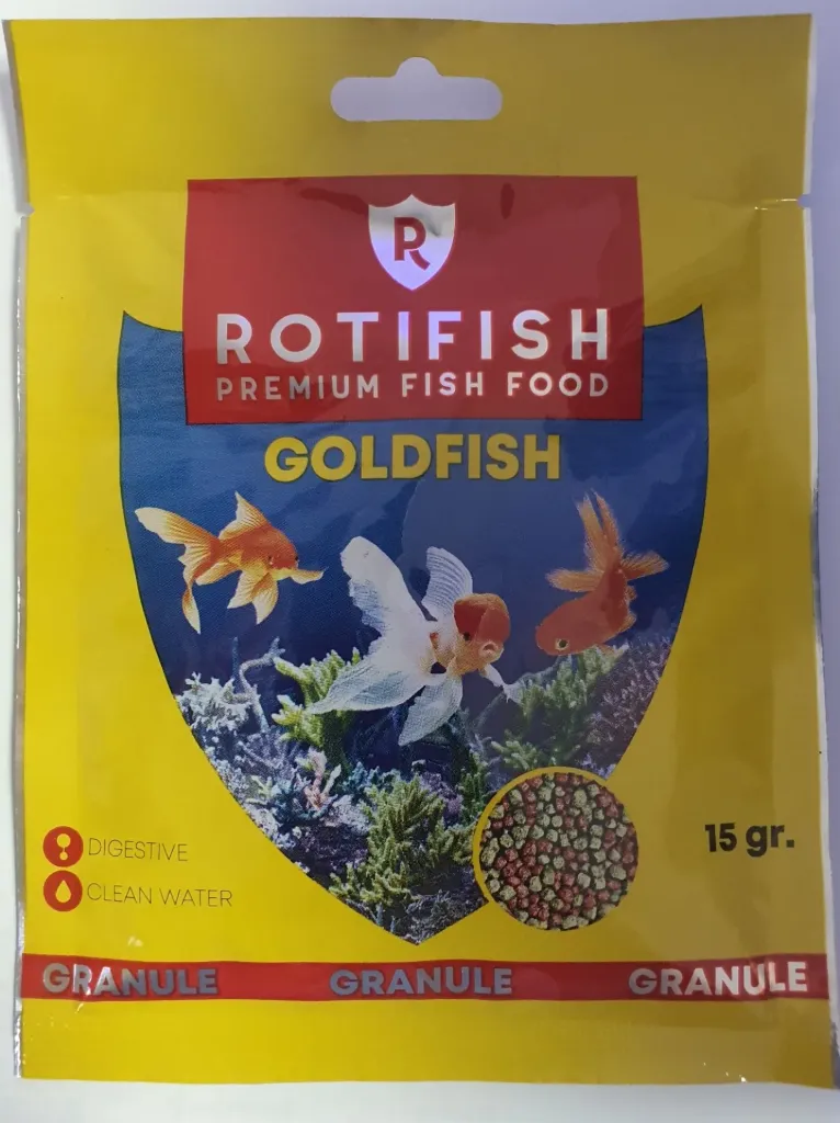 Rotifish Goldfish Granul 15 Gr