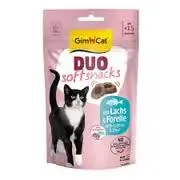 Gimcat Duo Soft Snacks Somon ve Alabalıklı Kedi Ödül Maması 50gr