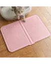 Silikon Kum ve Mama Matı 40x60 - Yıkanabilir Kedi Paspası