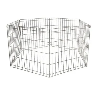Keypet Köpek Çiti Siyah 60x60 cm 6 Parça