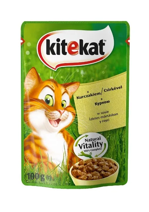 Kitekat Tavuklu Gravy Soslu Pouch Mama 85 Gr