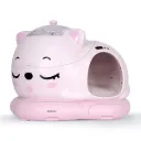 WooHuloo Pro Otomatik Kedi Tuvaleti Barbie Pink