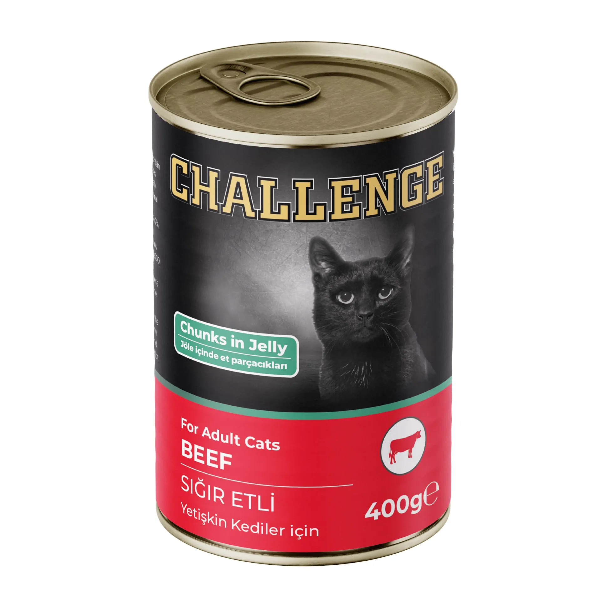 Challenge 400 Gr Jelly Sığır Etli Konserve