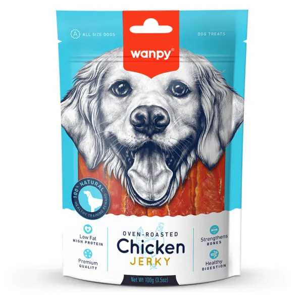Wanpy Gerçek Tavuk Fileto 100 gr CA-01H Köpek Ödülü
