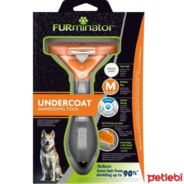 Furminator Orta Irk Kısa Tüylü Köpek Tarağı MEDIUM