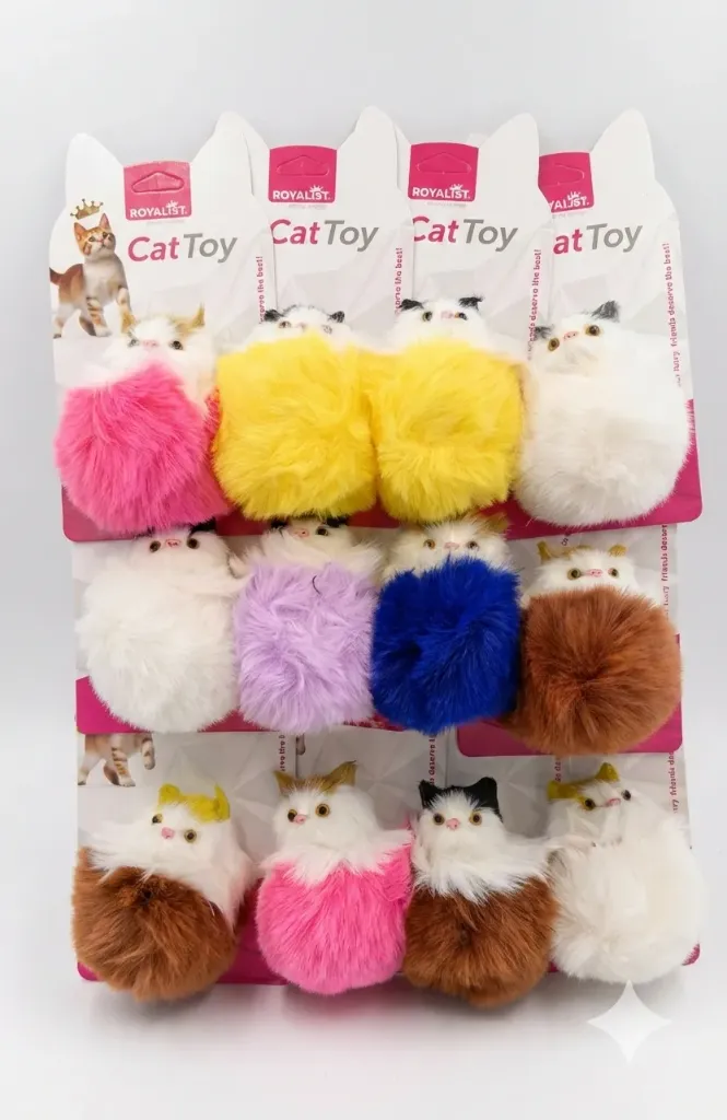 ROYALİST TÜYLÜ KEDİ YÜZLÜ KEDİ OYUNCAK