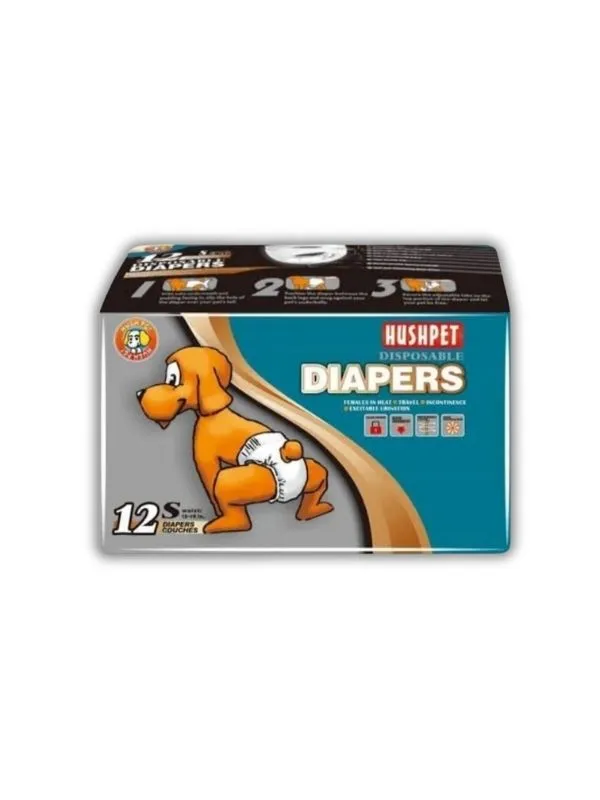 Hushpet Köpek Bezi S Beden 12 Li