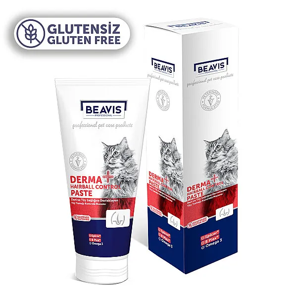Beavis Derma & Anti Hairball Kedi Malt Paste Glutensiz 75 ml