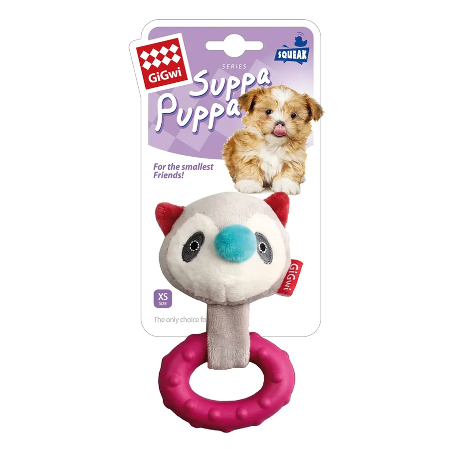 GiGwi Suppa Puppa Sesli Rakun Diş Kaşıma