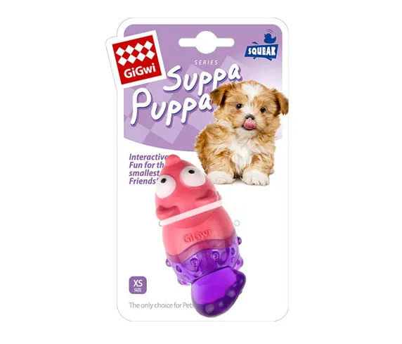 GiGwi Suppa Puppa Tilki Pembe Mor