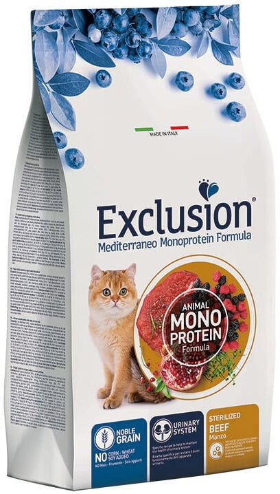 Exclusion Kısırlaştırılmış Sığır Etli 12 Kg
